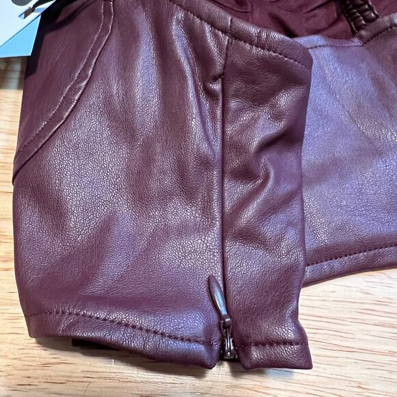 Future Collective with Reese Blutstein Women's Faux Leather Top - Size XXL - NWT - Picture 6 of 10